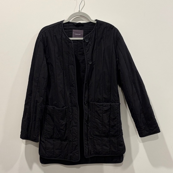 Everlane The Cotton Quilted Jacket - Picture 3 of 4